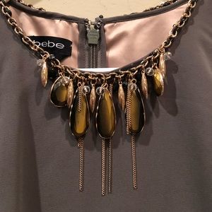 Olive green bebe maxi dress Worn Once